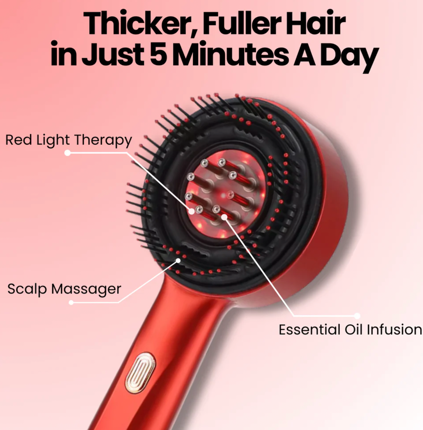 Redlyne™️ Red Light Scalp Massager